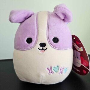 NWT 5" Rheya the purple dog Squishmallow